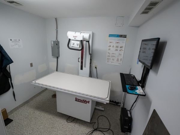 radiology room in the hospital